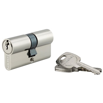 Cilindru standard Thirard „STD” 30 x 30 mm, nichelat, mecanism cu 5 pini, 3 chei Cilindru standard Thirard „STD” 30 x 30 mm, nichelat, mecanism cu 5 pini, 3 chei