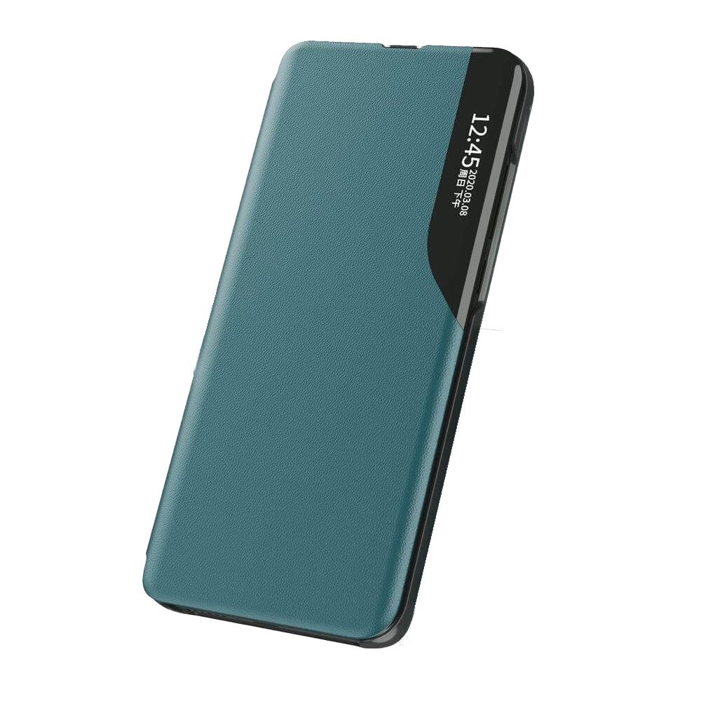 Husa Pentru Huawei P40, Smart View Case, Functie Stand, Flip / Carte, Verde