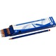Set 12 ceioane LYRA, 6.8 mm, Grosime B, Varf 2 mm, Albastru