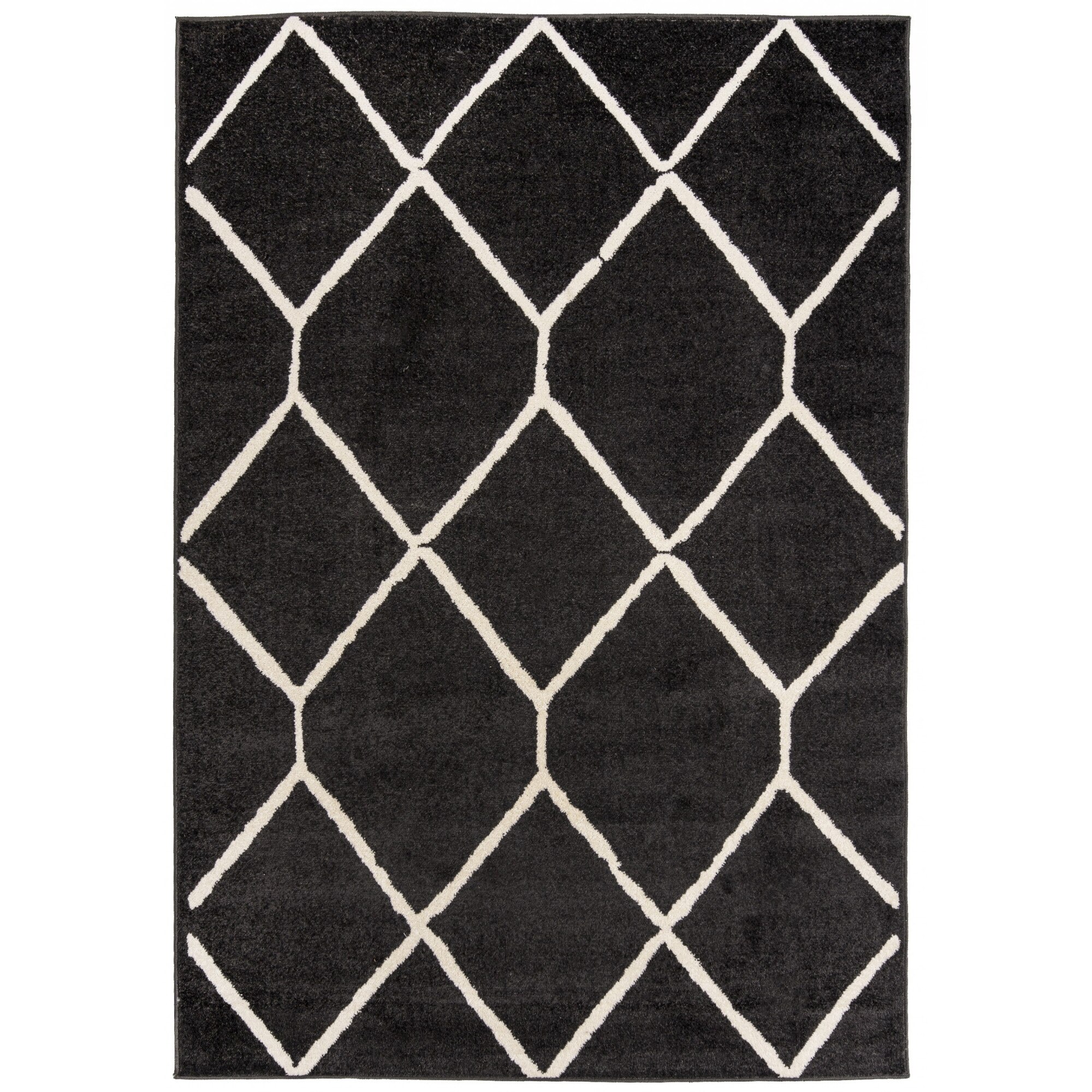 Covor Spring Modern Abstract Colors Soft Chemex H180A negru 120x170