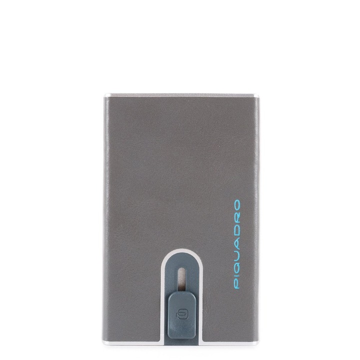 Портфейл Card Holder Piquadro Blue Square Men, Grey