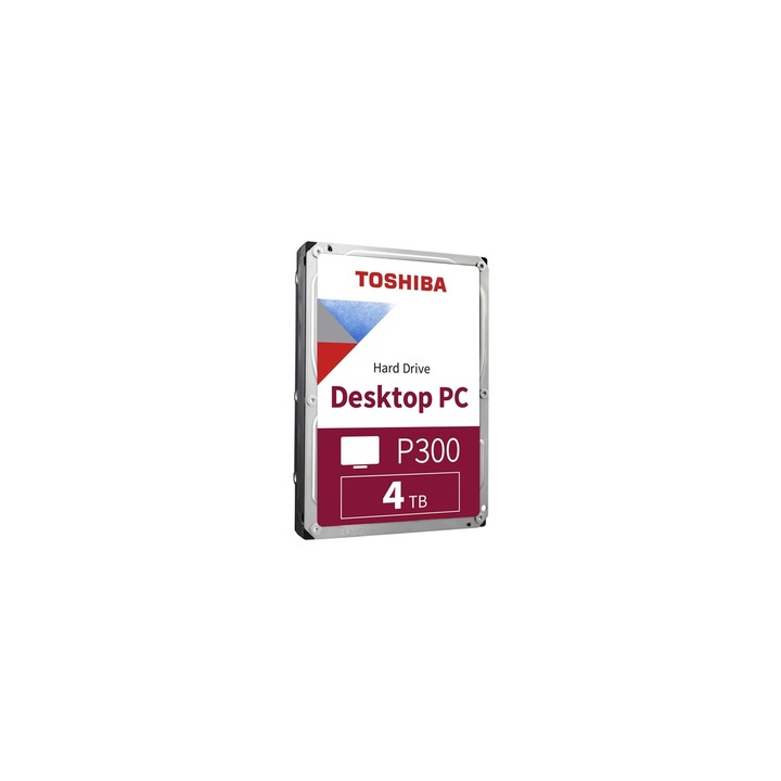 Toshiba P300 3,5 4TB SATA3 5400rpm 64MB belső merevlemez (HDWD240UZSVA)