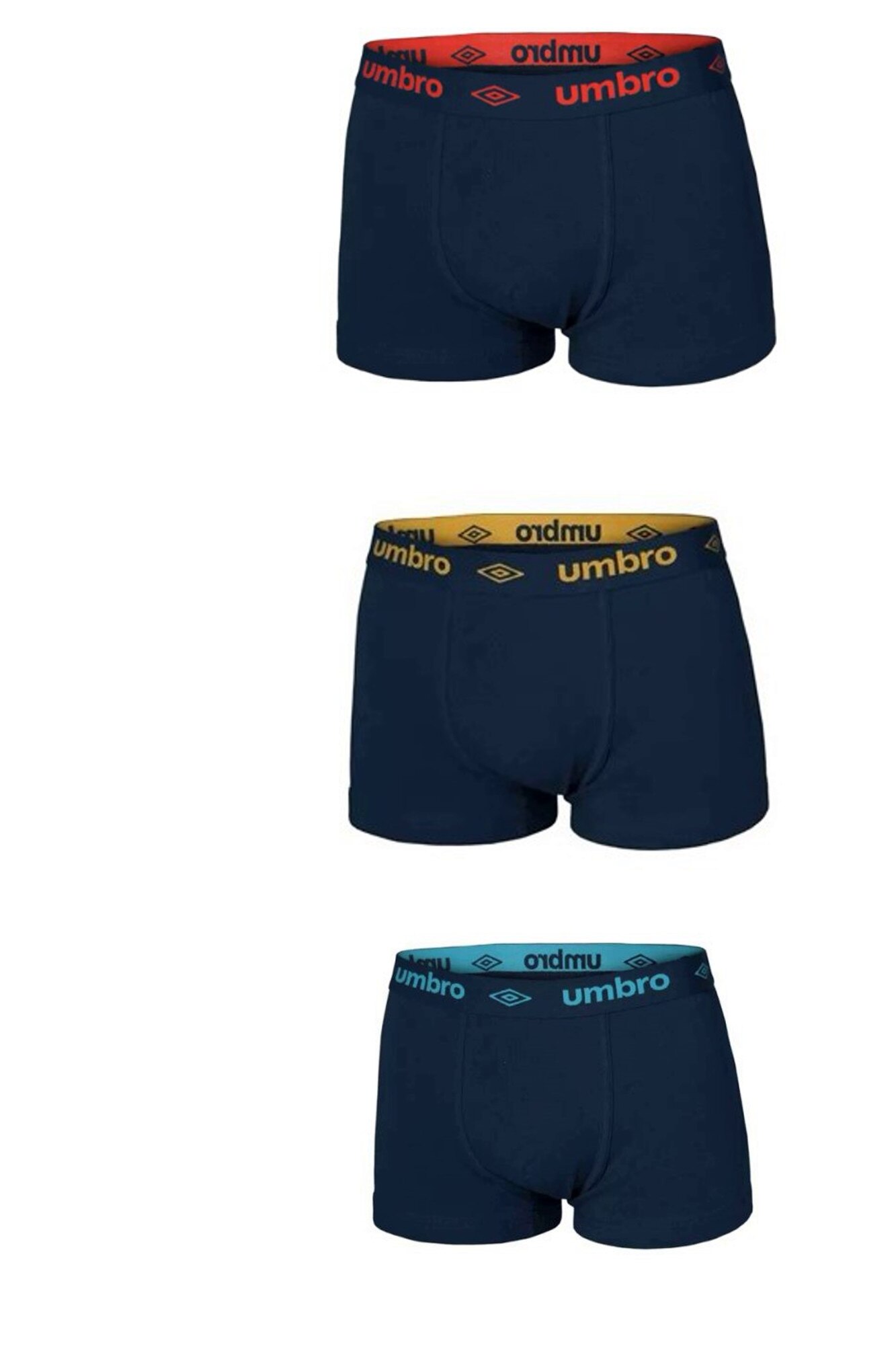 Set 3 boxeri barbati VIB00716, Bleumarin