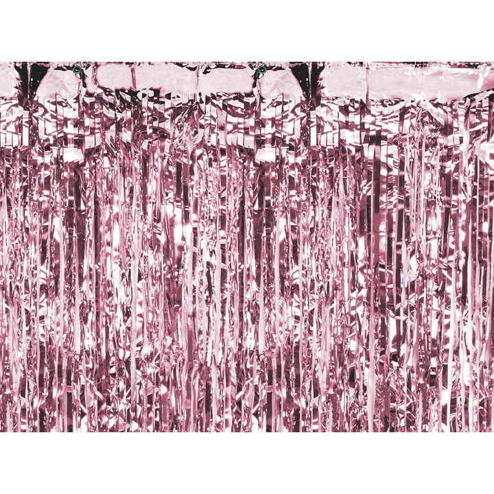 Rózsaszín Party függöny, 90x250 cm