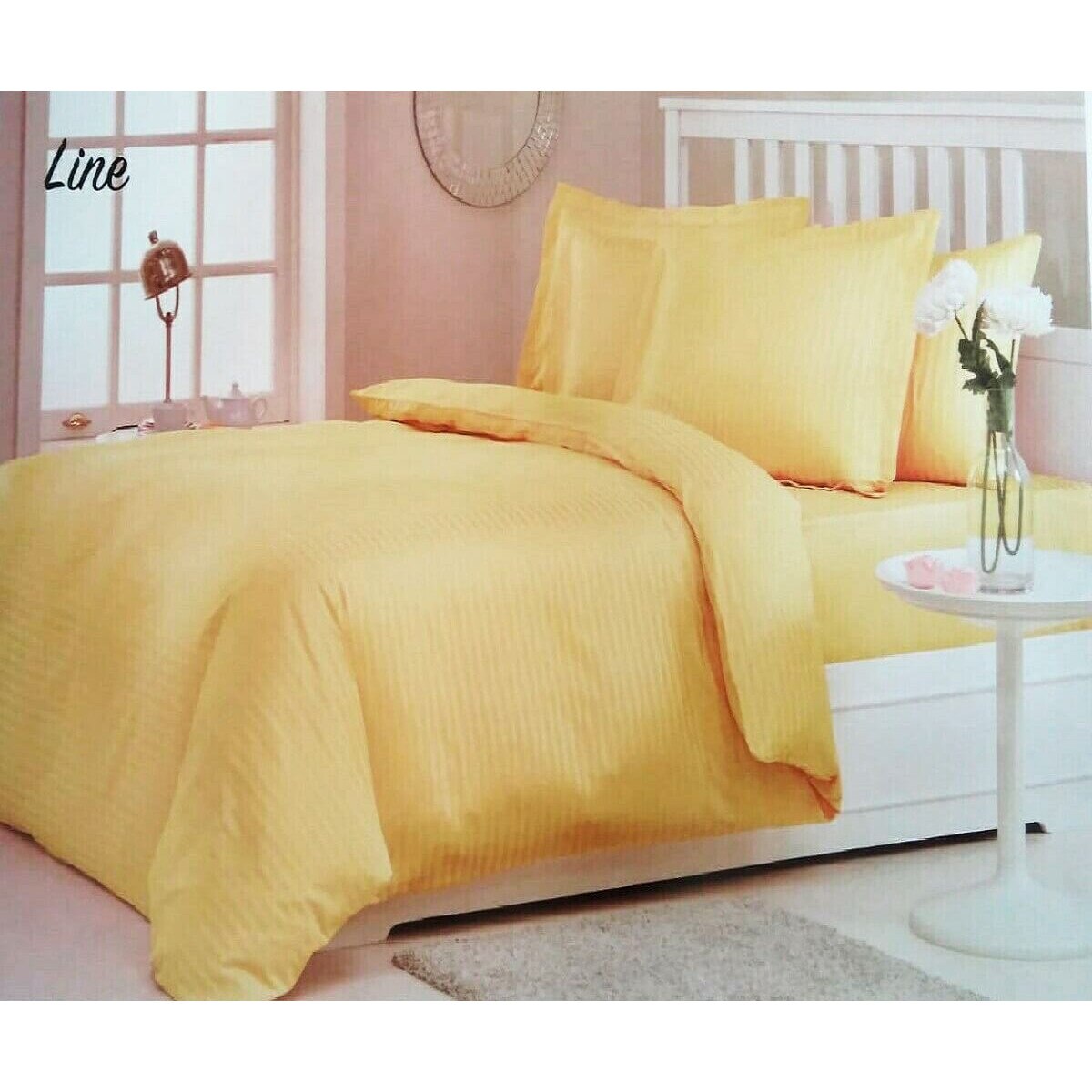 Lenjerie de Pat Bumbac Satinat, Solftlife Line, 240×260 cm