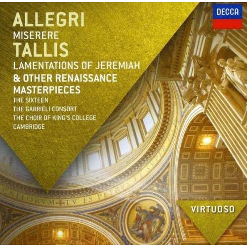 Allegri/ Tallis - Miserere/ Lamentationsof (CD)