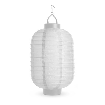 Lampion solar cu LED Garden of Eden 11399G-WH11399G-WH, acumulator 600 mA 1.2 V, Ni-MH, lumina alba rece, 21 cm Lampion solar cu LED Garden of Eden 11399G-WH11399G-WH, acumulator 600 mA 1.2 V, Ni-MH, lumina alba rece, 21 cm