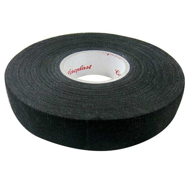 Banda izolatoare din Panza idealStore, Neagra, 2cm X 15m