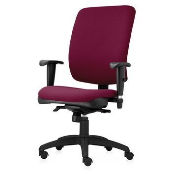 Scaun ergonomic de birou TRAFFIC CHAIRS PENTA, tapiterie sezut si spatar textil, BORDO, spatar reglabil pe inaltime, brate reglabile cromate, mecanism multiblock Scaun ergonomic de birou TRAFFIC CHAIRS PENTA, tapiterie sezut si spatar textil, BORDO, spatar reglabil pe inaltime, brate reglabile cromate, mecanism multiblock