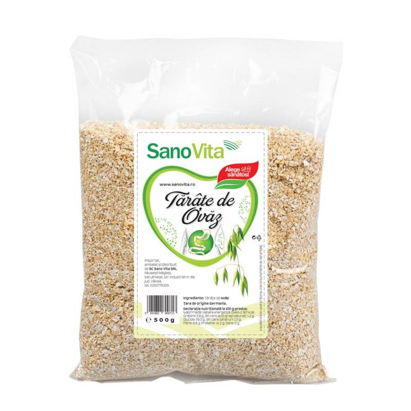Tarate de ovaz Sanovita 500 grame