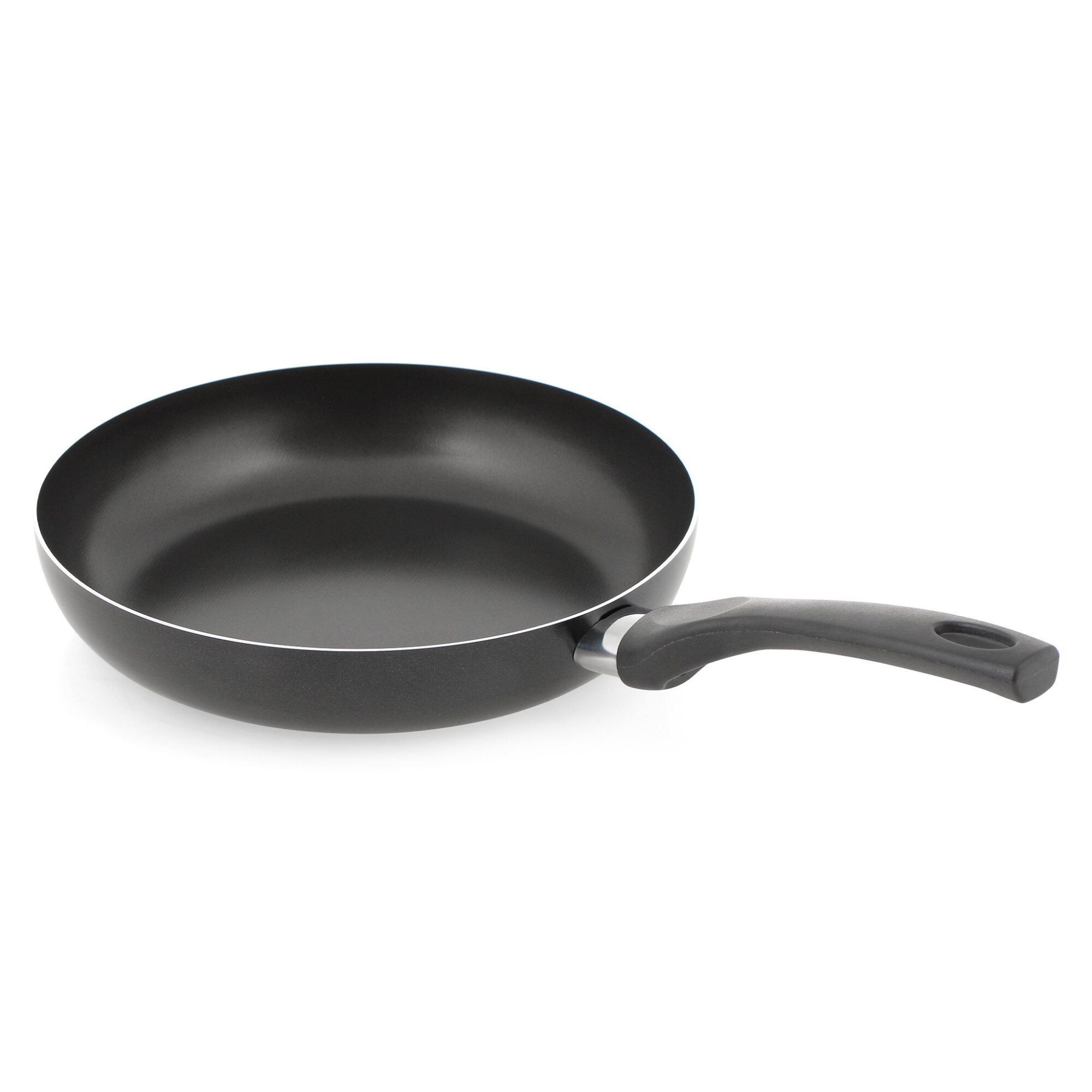 Tigaie fara capac, pfluon, negru, 24 cm