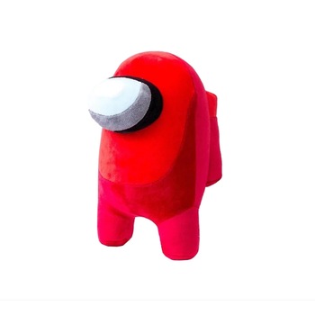 Jucarie de plus, Among Us, 20 cm, rosie Jucarie de plus, Among Us, 20 cm, rosie