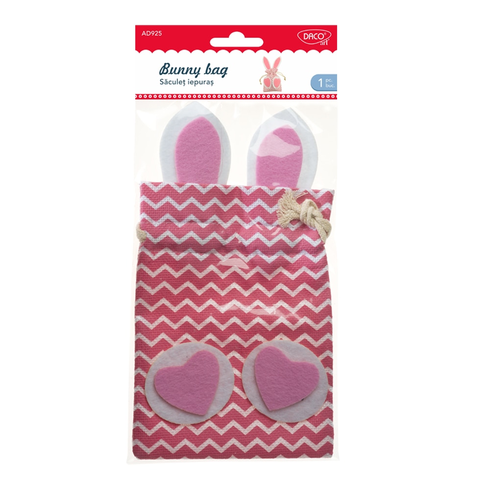 Accesorii Craft, Saculet Iepuras, DACO, AD925