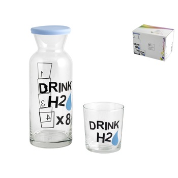 Set 6 pahare+ 1 Carafa, H2O Set 6 pahare+ 1 Carafa, H2O