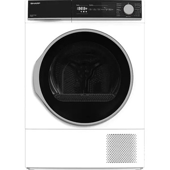 Uscator de rufe SHARP KD-NHH7S7GW2-EE, Pompa de caldura, 7 kg, 15 programe, Clasa A++, Alb Uscator de rufe SHARP KD-NHH7S7GW2-EE, Pompa de caldura, 7 kg, 15 programe, Clasa A++, Alb