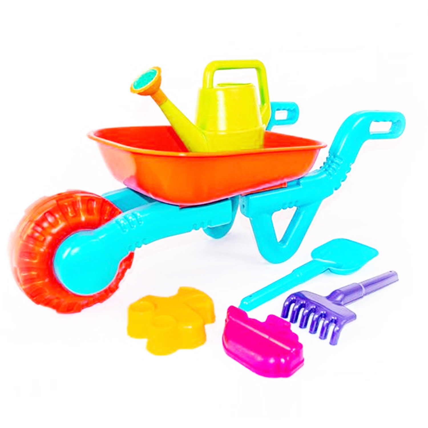 Roaba pentru copii, Vision,70 cm, cu unelte si stropitoare