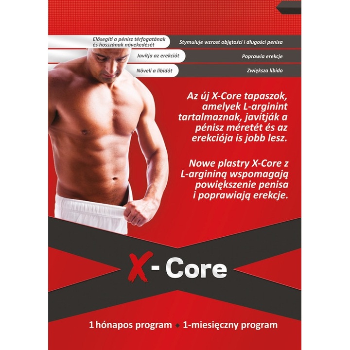 X-core pénisznövelő ragtapaszok