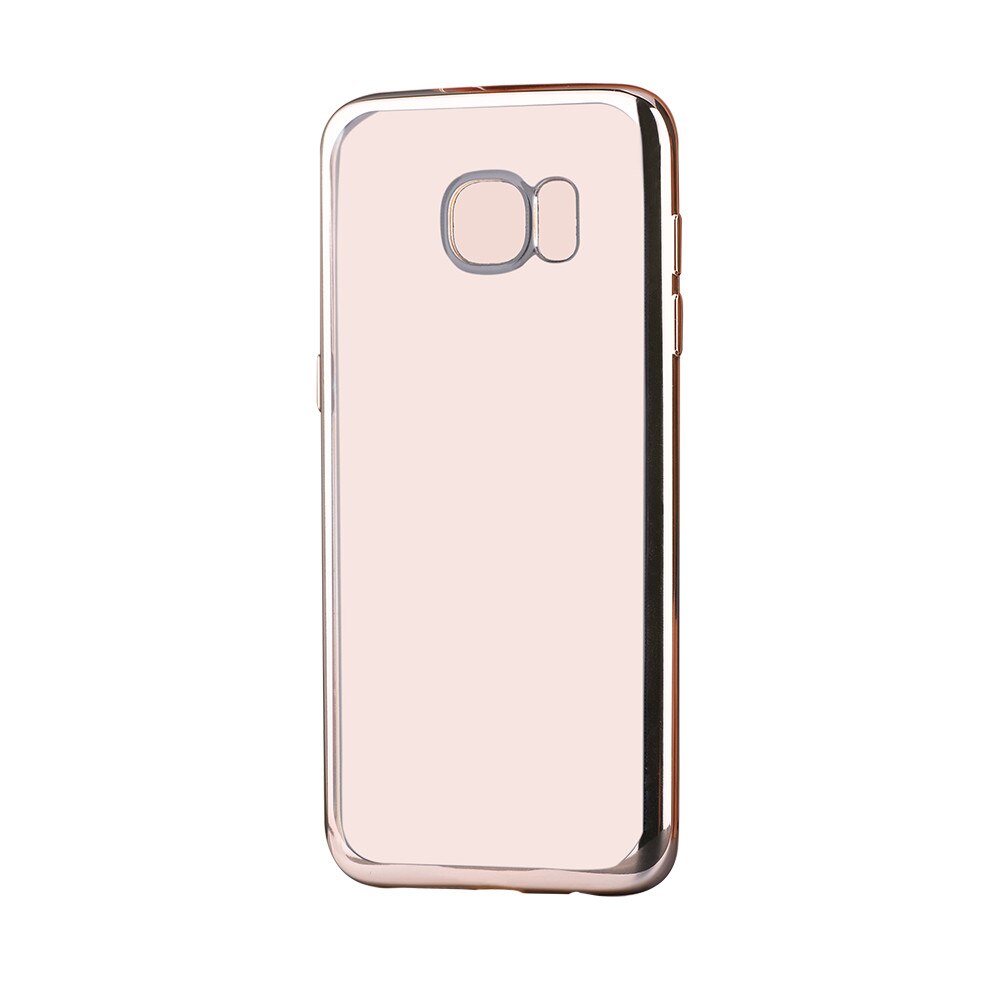 Husa din silicon Devia Glitter Soft pentru Samsung Galaxy S7, Champagne Gold