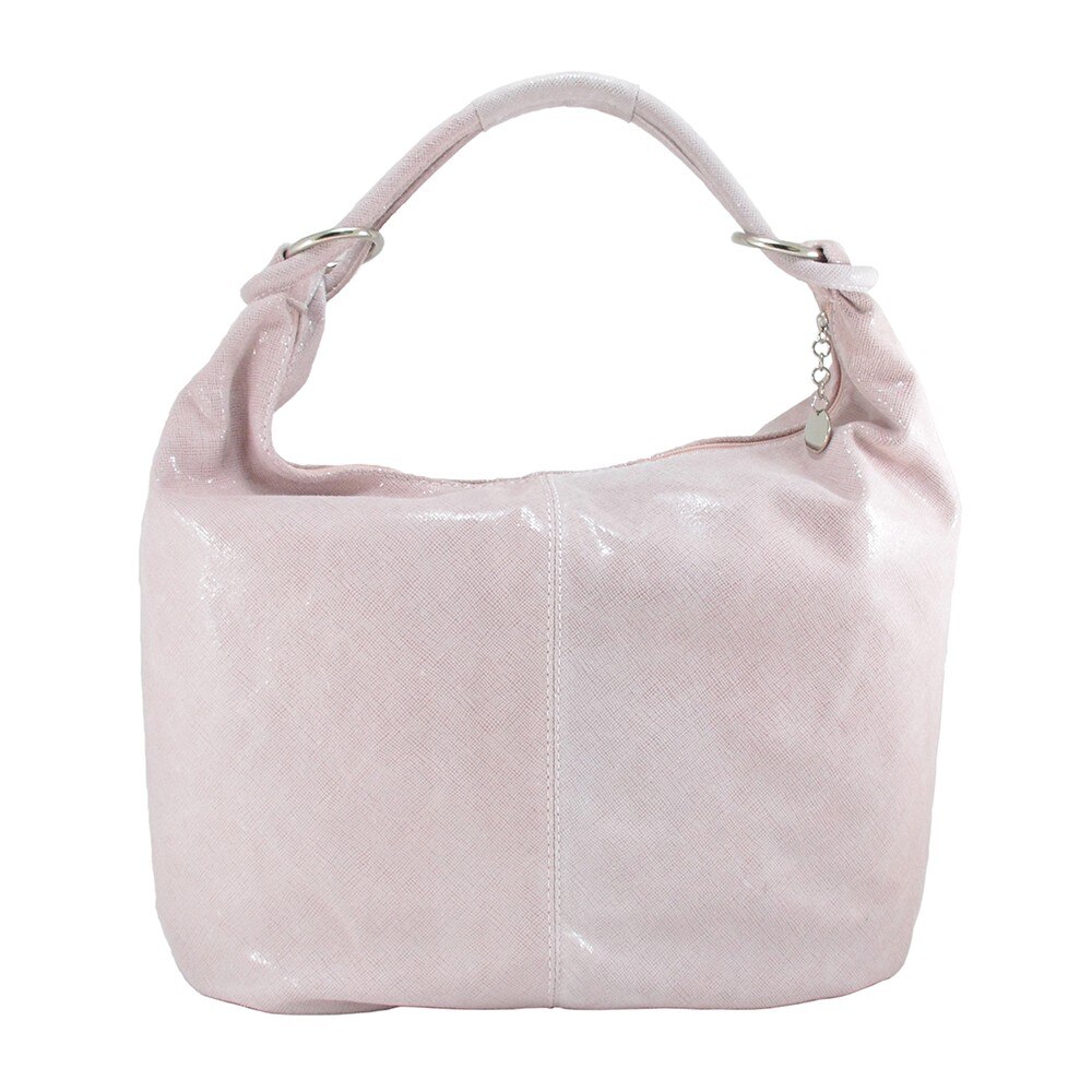 Geanta Cashew, piele naturala quartz, de umar, de dama - LaRue
