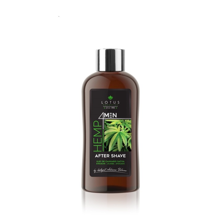 After Shave cu cannabis for men, Hemp 4 Men, 150 ml