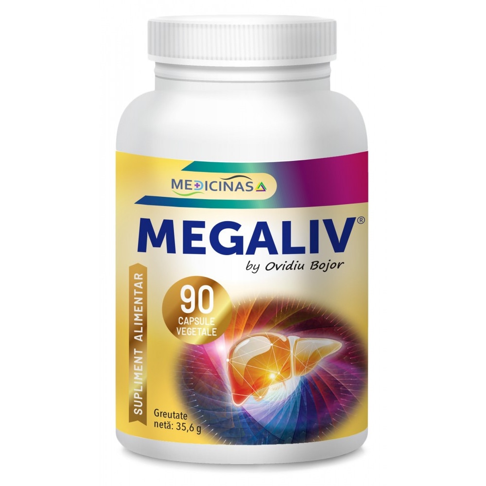 Megaliv , 90 capsule , Medicinas