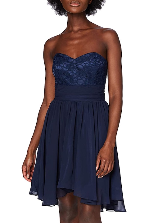 Rochie pentru femei, Swing, Poliester, Marime M, Albastru