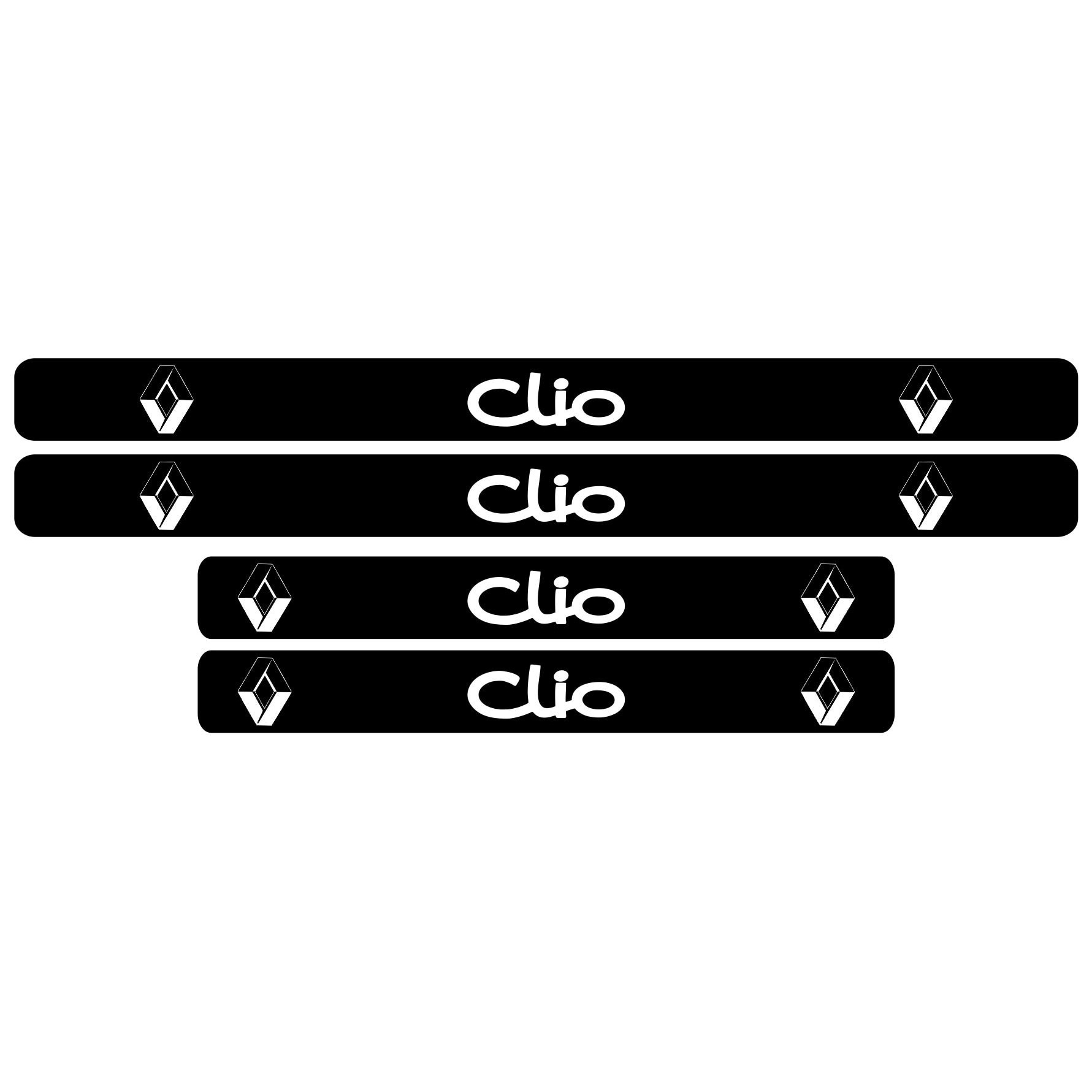Set stickere praguri, Renault Clio
