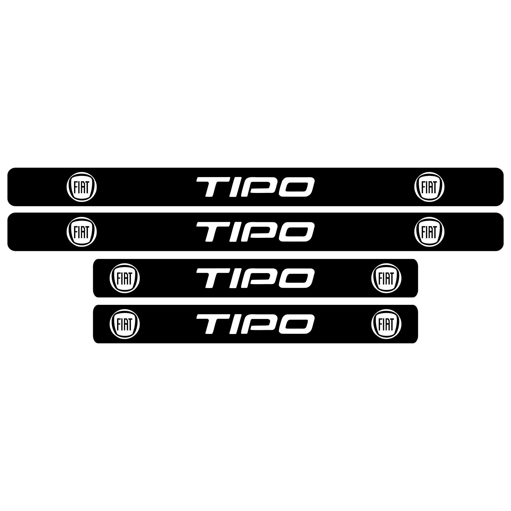 Set stickere praguri, Fiat Tipo