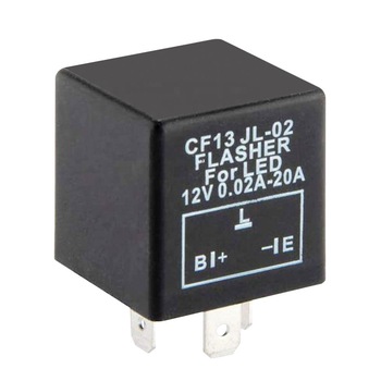 Releu de semnalizare LED 3 pini, 12V, 240 W Releu de semnalizare LED 3 pini, 12V, 240 W