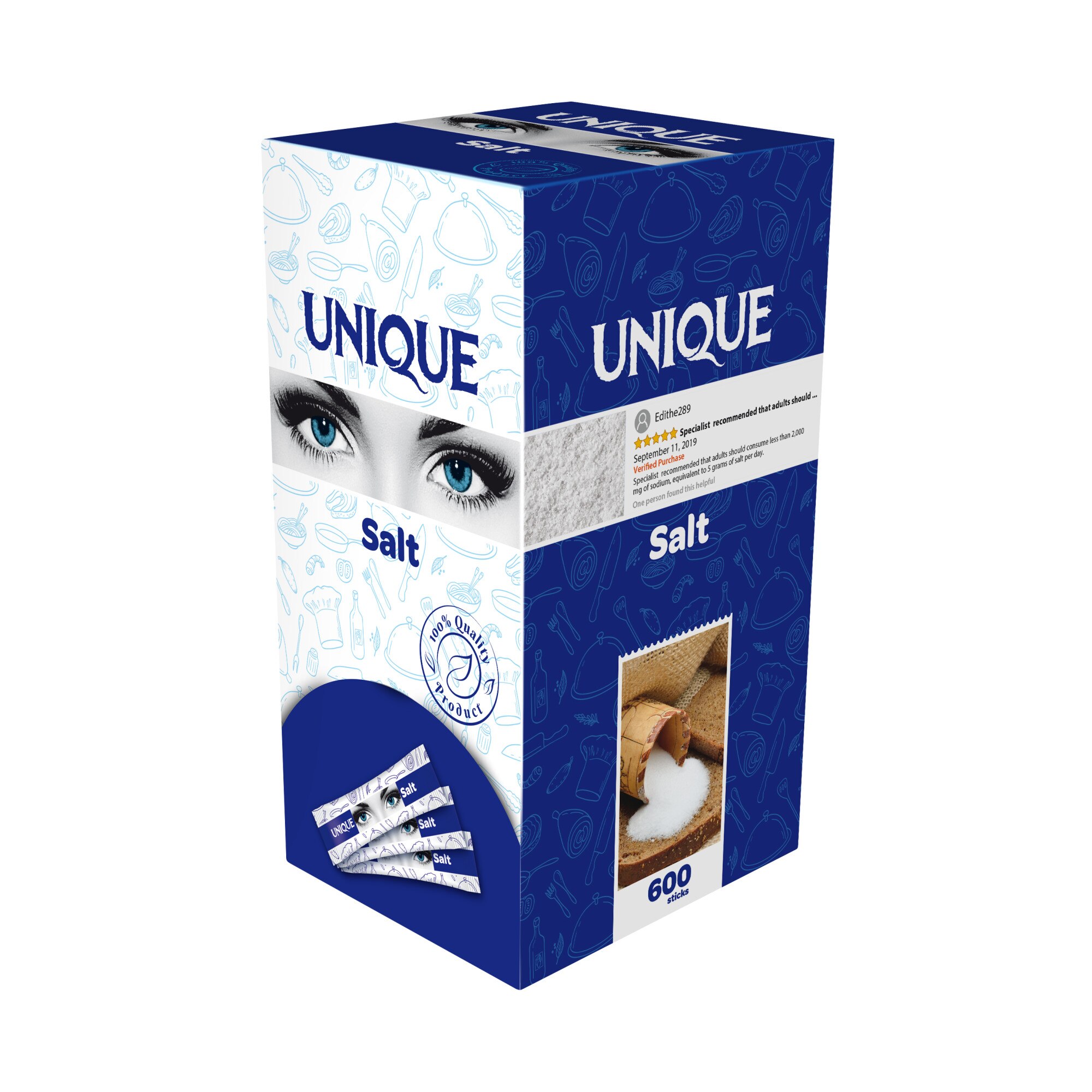 Sare in doze Unique, 600 gr