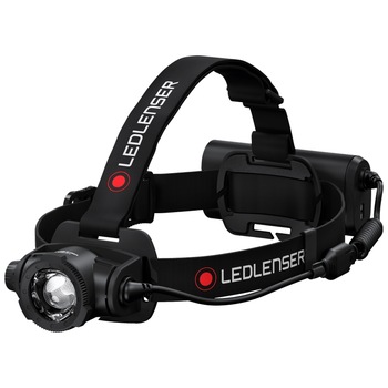 Lanterna frontala Led Lenser H15R fascicul cu ajustabil, acumulator inclus, reglarea intensitatii prin rotire Lanterna frontala Led Lenser H15R fascicul cu ajustabil, acumulator inclus, reglarea intensitatii prin rotire