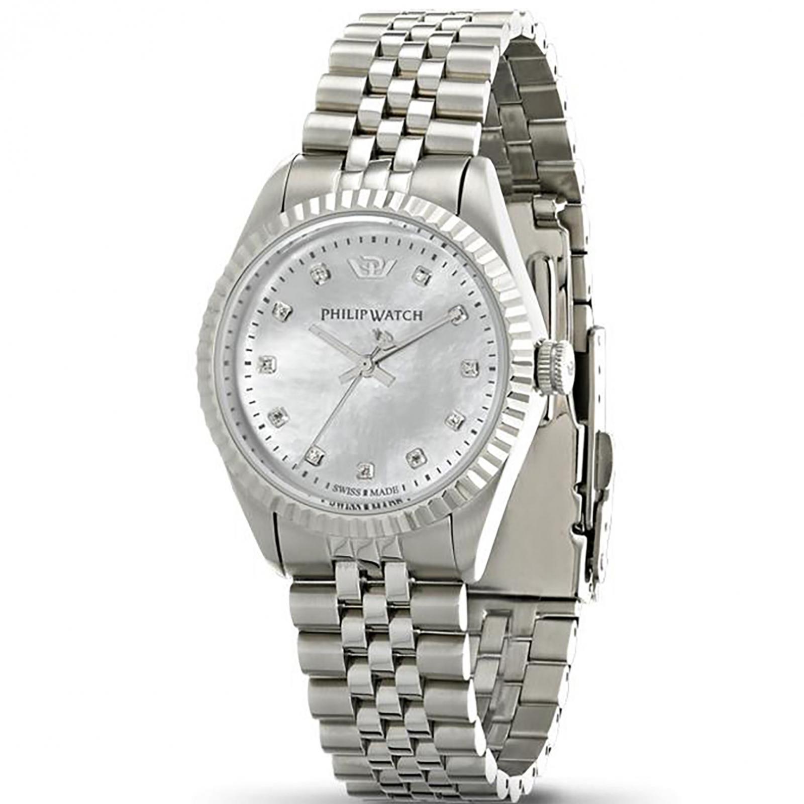 Ceas dama Philip Watch R8253107516 Quartz Argintiu