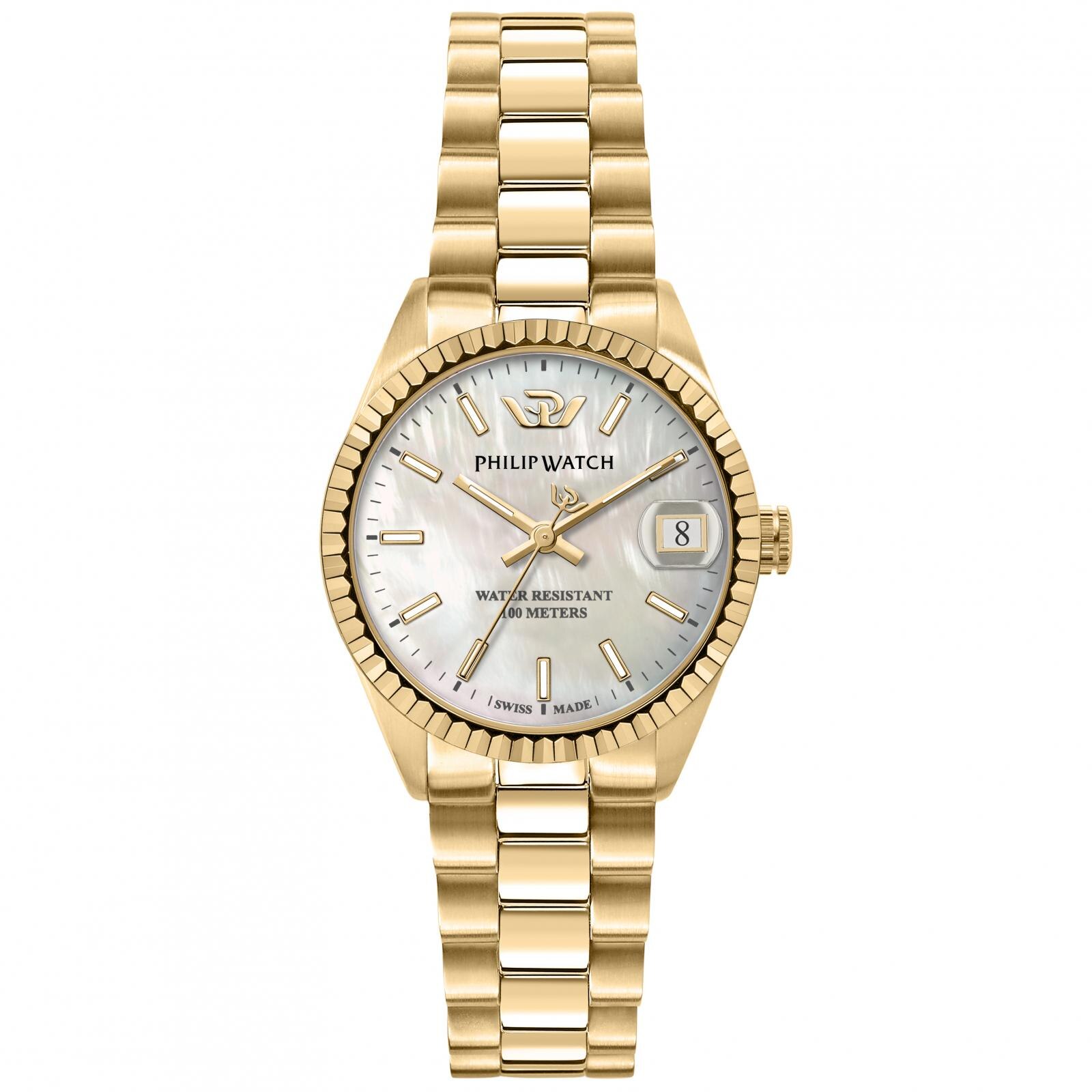 Ceas dama Philip Watch R8253597579 Quartz Auriu