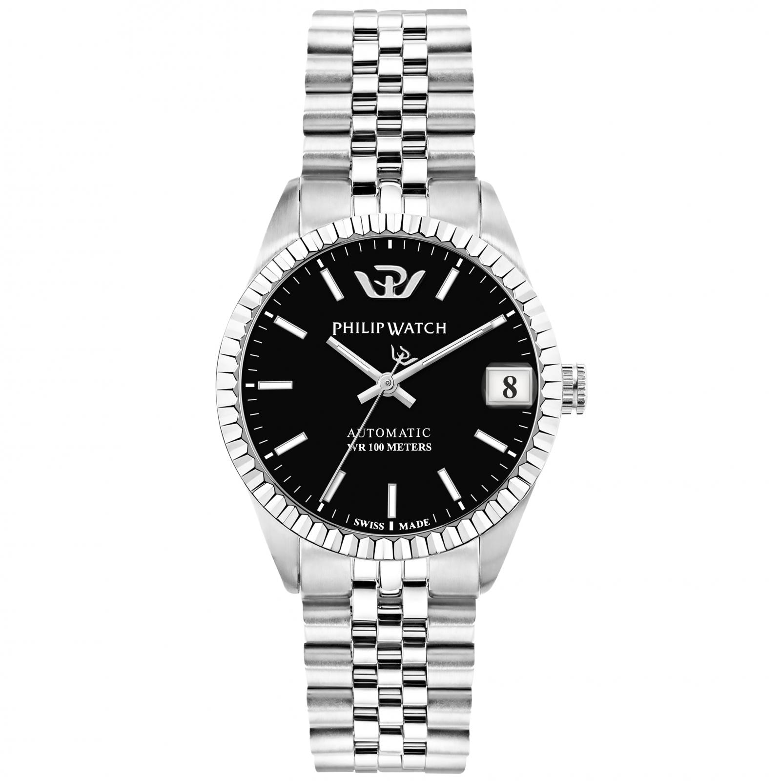 Ceas dama Philip Watch R8223597507 Automatic Argintiu