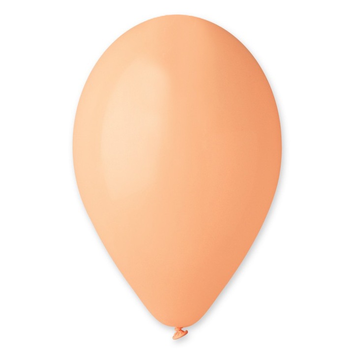 Балони Gemar G110060, Пастел, 10 броя, 30 cm, Прасковен