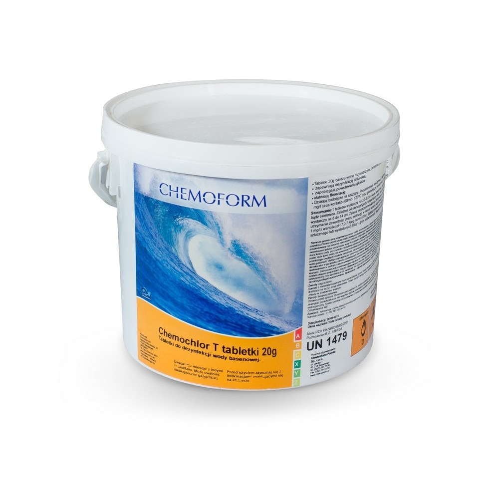 Pastile Chemoclor 20g pentru piscine, 3KG
