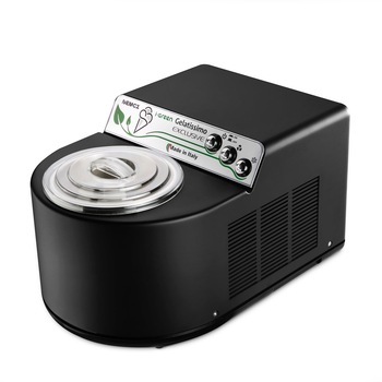 Aparat de preparat inghetata Nemox, Gelatissimo Exclusive i-Green, preparare 1 Kg / 15-20 min, capacitate 1.7 L, motor puternic, bol detasabil, usor de folosit, accesorii incluse, negru Aparat de preparat inghetata Nemox, Gelatissimo Exclusive i-Green, preparare 1 Kg / 15-20 min, capacitate 1.7 L, motor puternic, bol detasabil, usor de folosit, accesorii incluse, negru