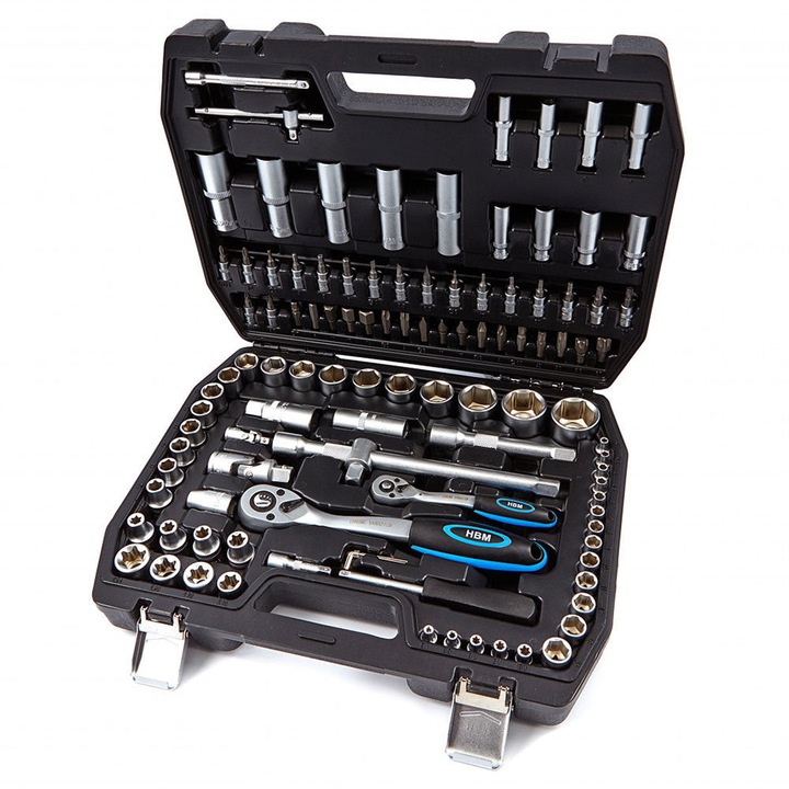 Trusa de scule, HBM, 108 piese