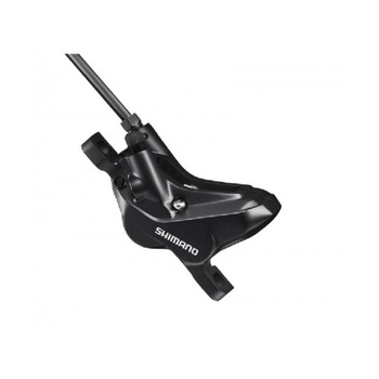 Etrier frana pe disc shimano deore br-mt420, hidraulica, fata sau spate, fara adaptor, placute metal d02s, negru, ambalat individual Etrier frana pe disc shimano deore br-mt420, hidraulica, fata sau spate, fara adaptor, placute metal d02s, negru, ambalat individual