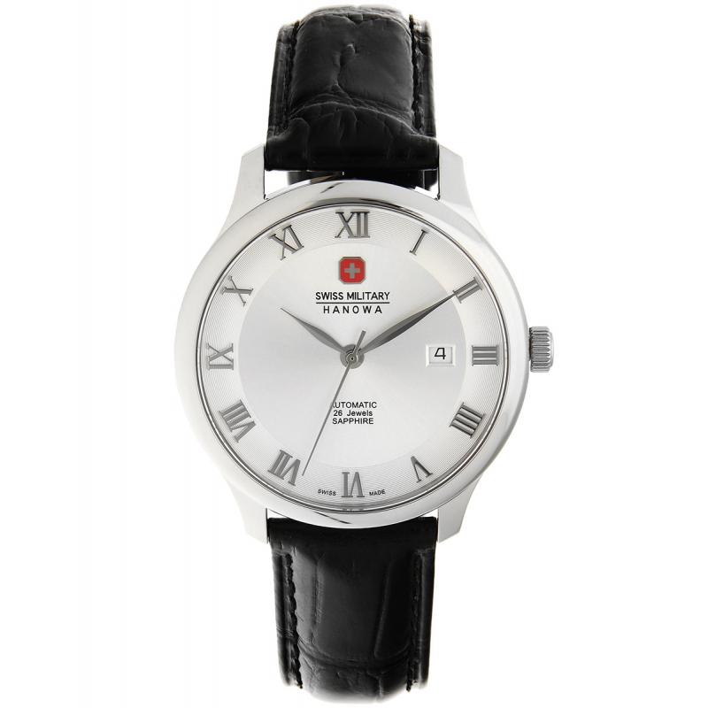 Ceas barbatesc Swiss Military 05-4299.04.001 Automatic Argintiu
