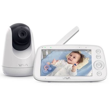 Baby Monitor Video pentru bebelusi VAVA VA-IH006, Display 5 inch, Raza 300 m, 720P, Night Vision, Alarma, Temperatura, Unghi larg, Zomm, Control directional Baby Monitor Video pentru bebelusi VAVA VA-IH006, Display 5 inch, Raza 300 m, 720P, Night Vision, Alarma, Temperatura, Unghi larg, Zomm, Control directional
