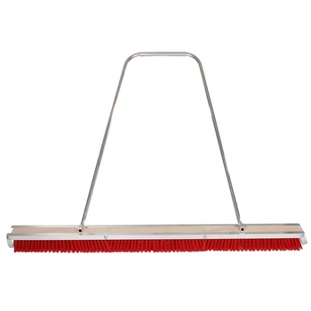 Perie din lemn cu cadru de aluminiu pentru amenajare teren tenis, Merco Universal Kunstoff, latime 150cm Perie din lemn cu cadru de aluminiu pentru amenajare teren tenis, Merco Universal Kunstoff, latime 150cm