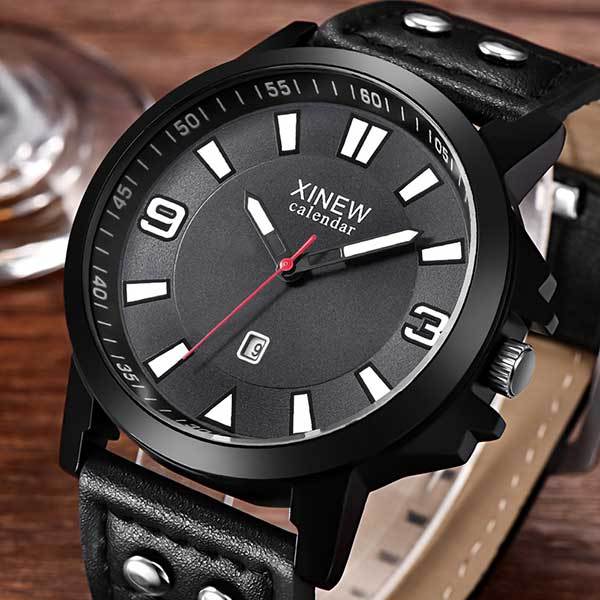 Ceas Quartz XINEW Black Moon 9952395