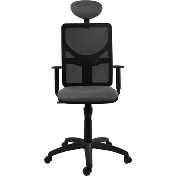 Scaun de birou ANTARES Mag Pro PDH, cu tetiera, brate reglabile pe inaltime, suport lombar reglabil, mesh negru/textil E21 gri Scaun de birou ANTARES Mag Pro PDH, cu tetiera, brate reglabile pe inaltime, suport lombar reglabil, mesh negru/textil E21 gri