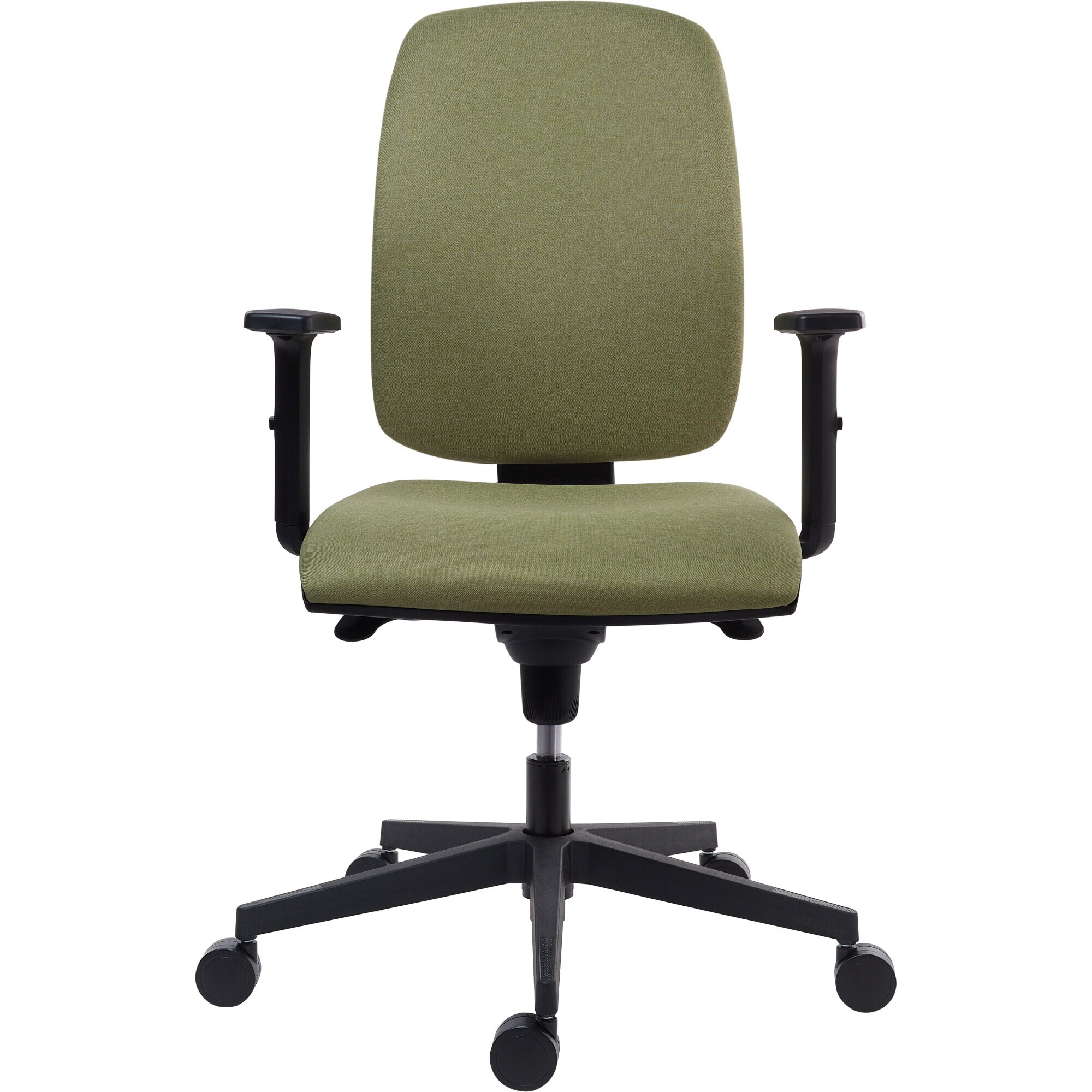 Scaun de birou ANTARES Mag Stuttgart, brate reglabile pe inaltime, spatar reglabil vertical, textil E31 verde