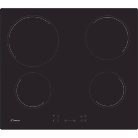 Pachet Cuptor incorporabil Candy FCP605XL/E, 65 l, Grill, Timer + Plita incorporabila, Vitroceramica, Control touch, 60 cm, Negru