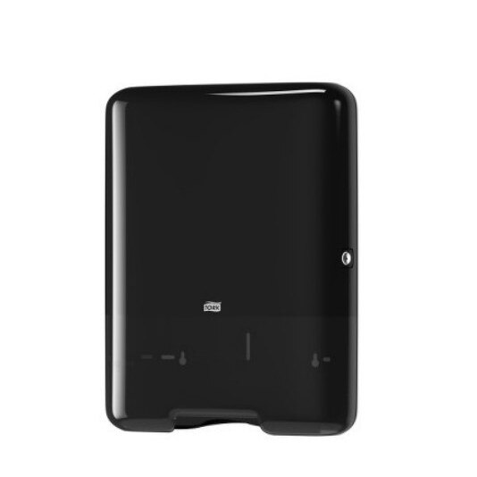 Dozator Tork prosoape pentru maini, Singlefold/pliate in C, negru