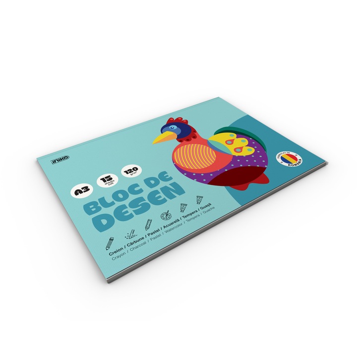 Bloc desen Iniko A3, 120 grame