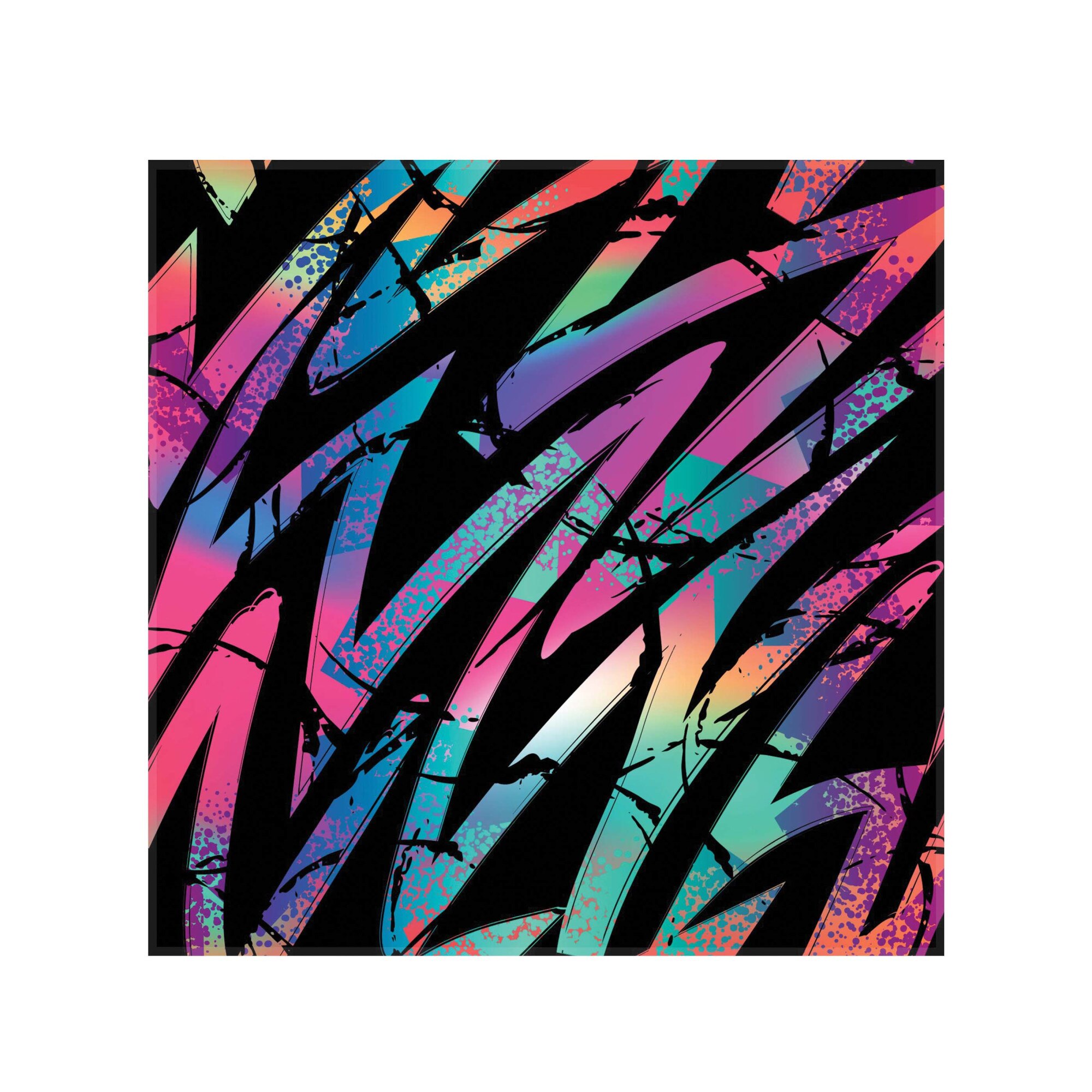 Sticla bucatarie securizata Saint Gobain Glass®, imprimata 65x65cm, protectie antistropire pentru aragaz, Ambra Deco, Urban 8