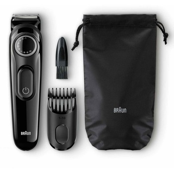 Aparat de tuns barba si parul Braun BT3000, Acumulator, 0.5-10 mm, Negru Aparat de tuns barba si parul Braun BT3000, Acumulator, 0.5-10 mm, Negru